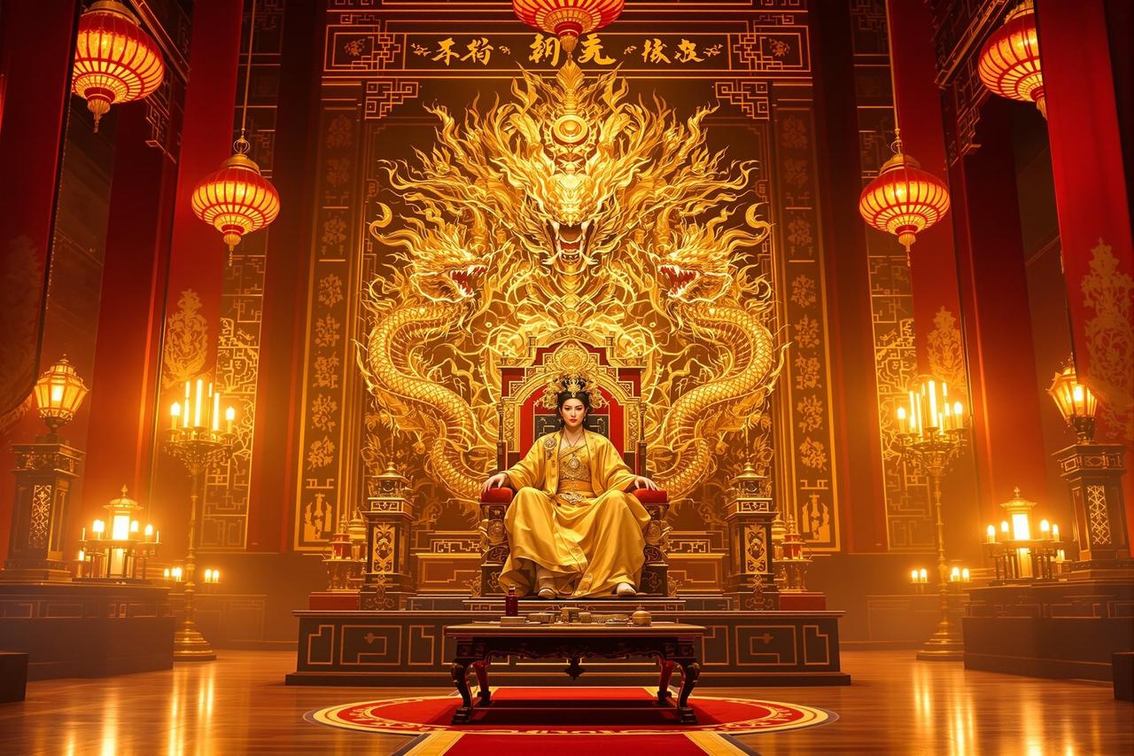 欧洲影院出品古装权谋剧《锦绣未央》华丽海报